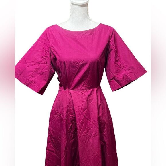 Derek Lam New York Cutout cotton Midi Dress - Picture 5 of 9